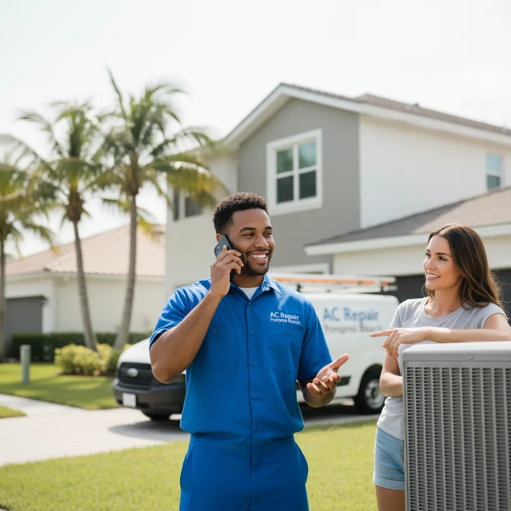 AC Repair Pompano Beach customer support in Guys Mills